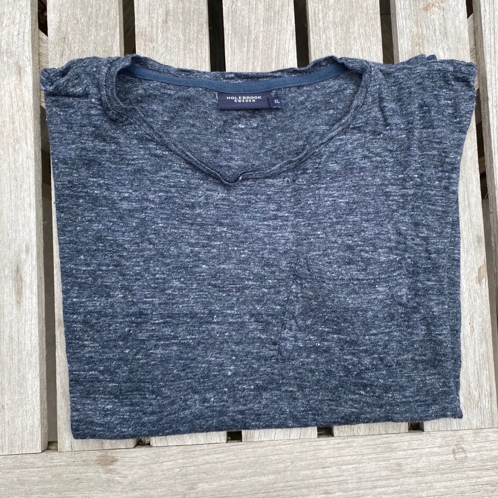 Holebrook Sweden dark heather Grey/blue XL tee